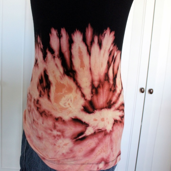 Handmade reverse tie dye Halogen tank top by Hue Revival - Picture 12 of 13